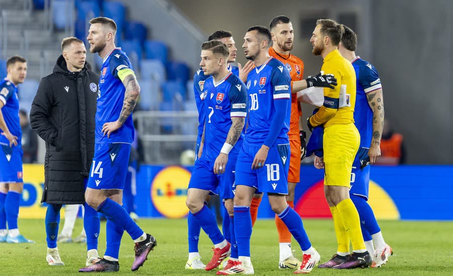 Repre zápas Ligy národov Slovensko – Slovinsko.