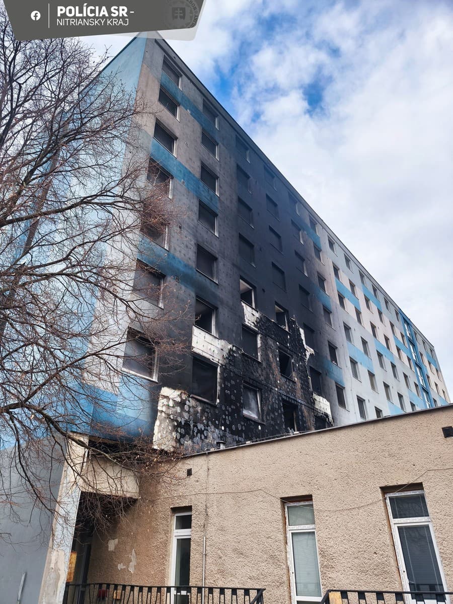 Požiar internátu strednej spojenej školy spôsobil státisícové škody.
