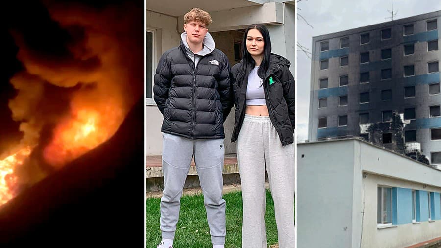 Šimon a Lea majú hlavu v smútku, v obhorenej budove internátu zostali všetky ich veci.