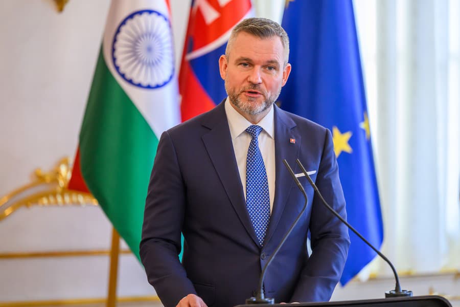 Na snímke prezident SR Peter Pellegrini.