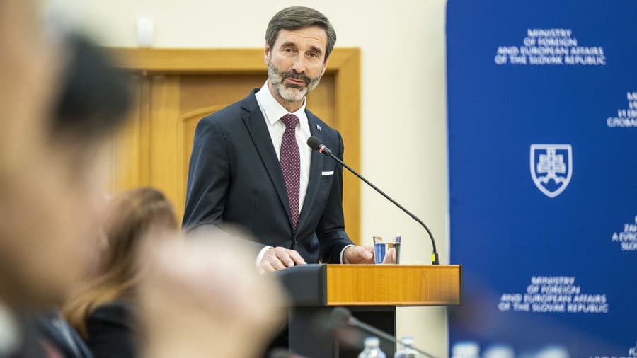 Minister zahraničných vecí a európskych záležitostí SR Juraj Blanár.
