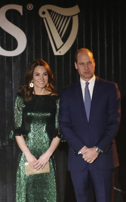 Princ William a vojvodkyňa Kate na návšteve Írska.