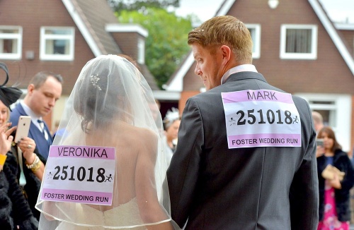 Veronika odbehla maratóny s manželom.