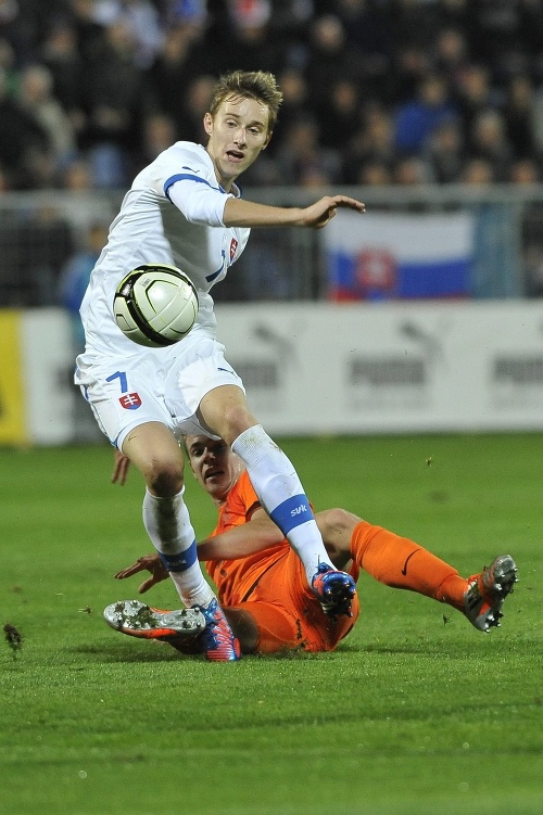 Greguš je jedna z nádejí slovenského futbalu.