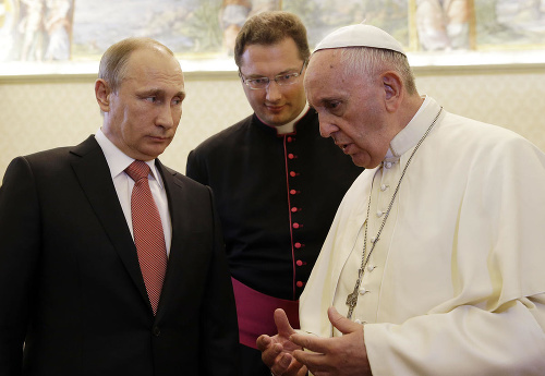 Pápež sa stretol s Putinom. 