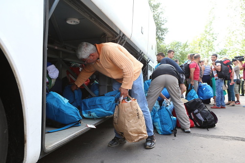 Prví migranti už dorazili do Gabčíkova.