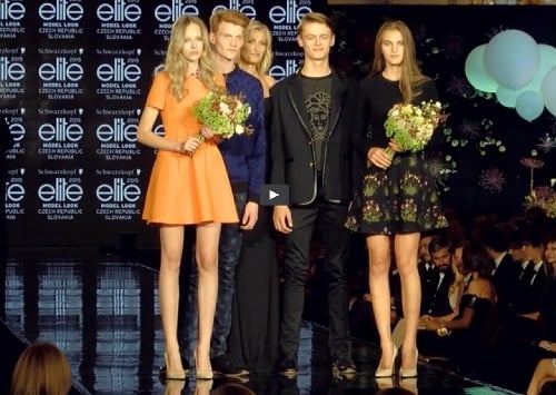 Českí a slovenskí víťazi súťaže Elite Model Look 2015.