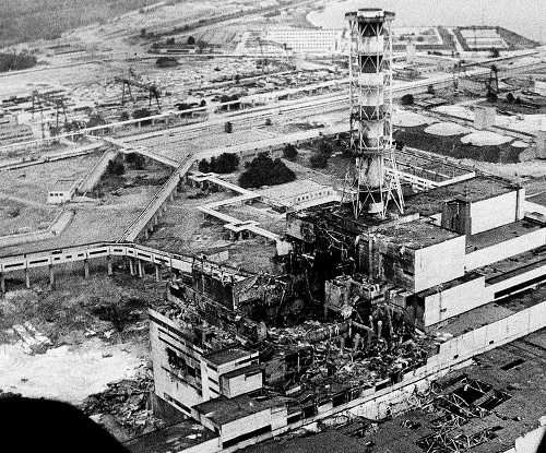 Okolie Černobyľa je stále zamorené.