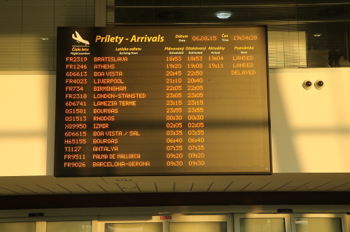 Na bratislavskom letisku núdzovo pristálo lietadlo.