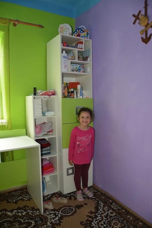 Lucinke (4) sa izbička od nadácie Srdce pre deti veľmi páči.