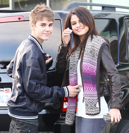 Justin a Selena v roku 2011.