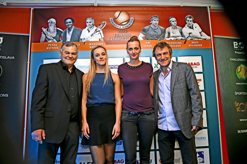 Kouč Vůjtek po zápase debatoval s Petrou Kvitovou.