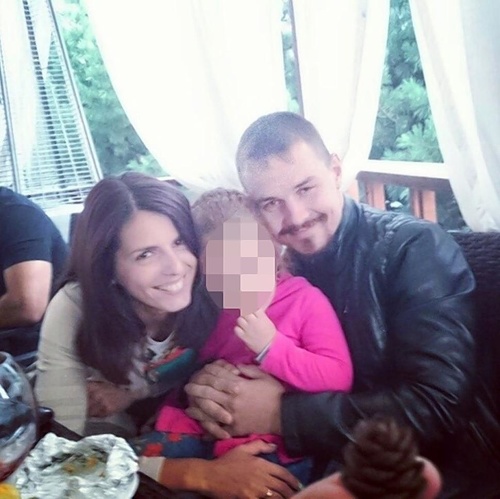 Oksana a Nikita vychovávali dcérku Angelinu.