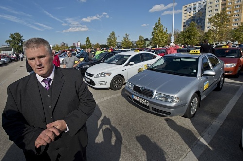 Predseda Únie taxikárov Bratislavy Ondrej Wenzl.