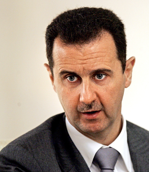 Bašár Asad, sýrsky prezident.