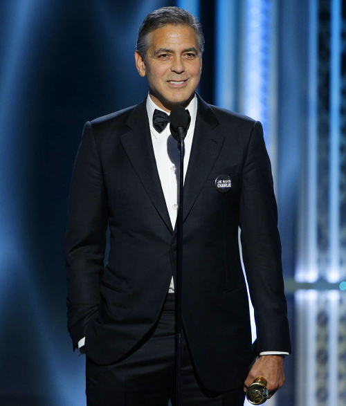 George Clooney bol ocenený za celoživotný prínos.