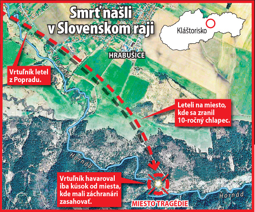 Smrť našli v Slovenskom raji.