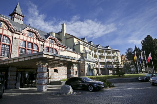 Saganovci mali hostinu v luxusnom tatranskom hoteli.