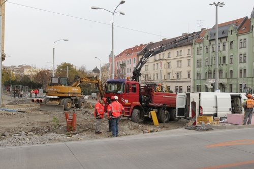 Štúrova ulica už mala byť dokončená pred niekoľkými dňami.