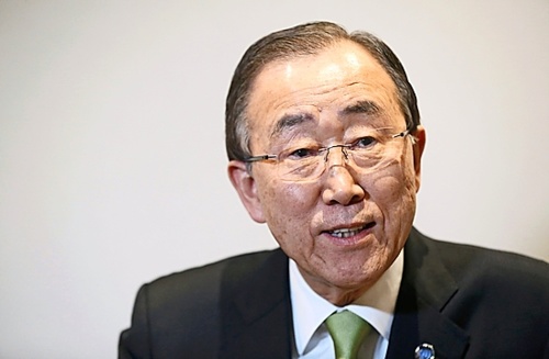 Pan Ki-Mun, generálny tajomník OSN: