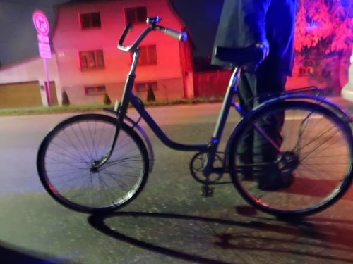 Gabriel († 58) spadol neďaleko svojho domu z tohto bicykla.