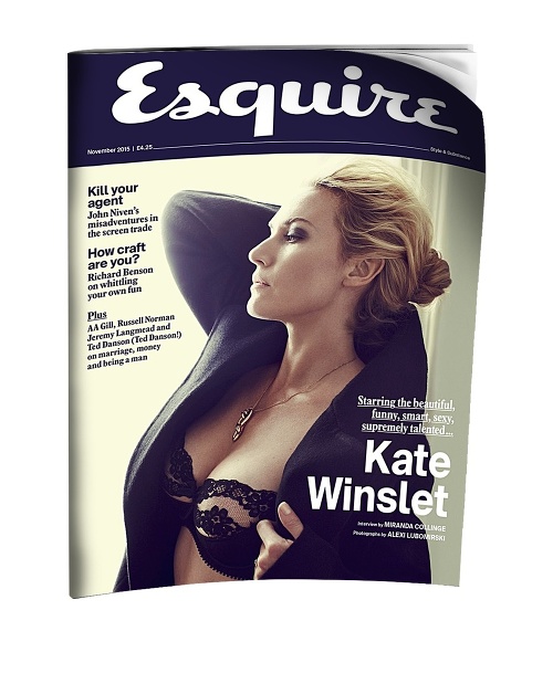 ODHALILA SA: Kate zmyselne pózovala pre titulku magazínu Esquire.