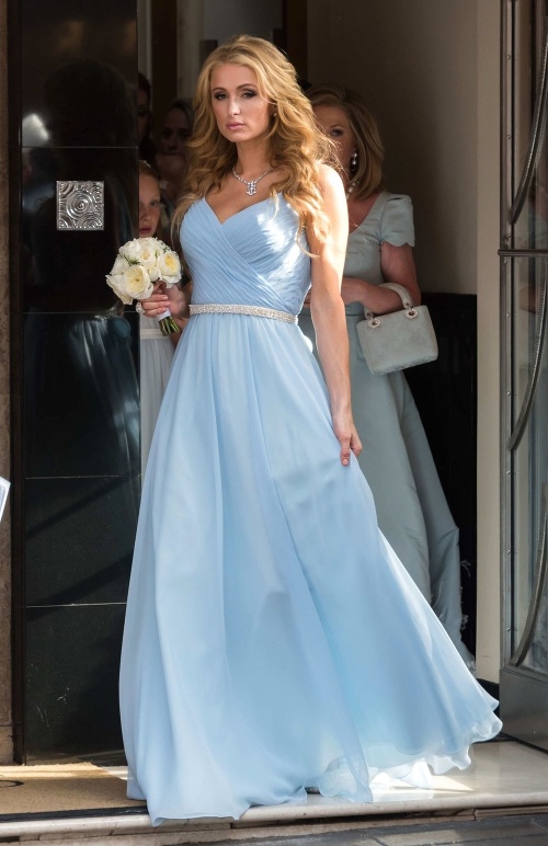 Paris Hilton na sestrinej svadbe.