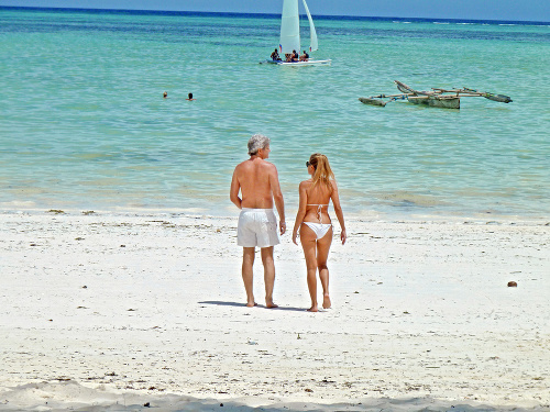 Novomanželia: Milujú spoločné cestovanie. V minulosti si užívali  romantiku aj  na Zanzibare.