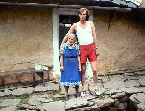 S tetou: Pani Pantůčková v dome, v ktorom sa nakrúcalo, naozaj žila.