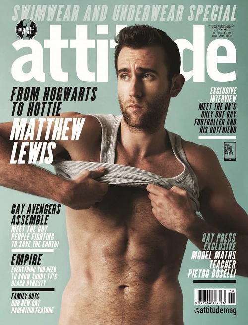 Matthew sa odhalil pre magazín Attitude.
