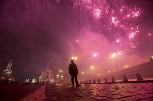 Takto oslávili Nový rok v Rusku.