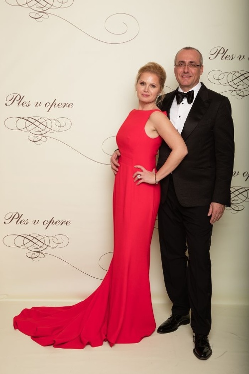 Minister spravodlivosti Tomáš Borec s manželkou.