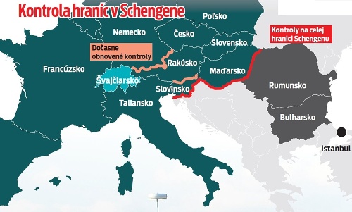 Kontrola hraníc v Schengene