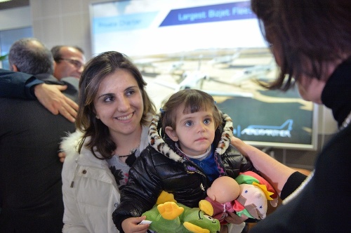 Prvá skupina kresťanských utečencov z Iraku pristála 24. januára v Prahe.