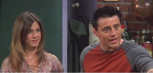 Najskôr sa objavili pred kamerou Joey a Rachel. 