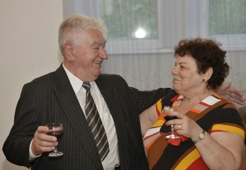 Oslavovali spolu jeho 85. narodeniny v júni 2015 u saleziánov na Miletičke.