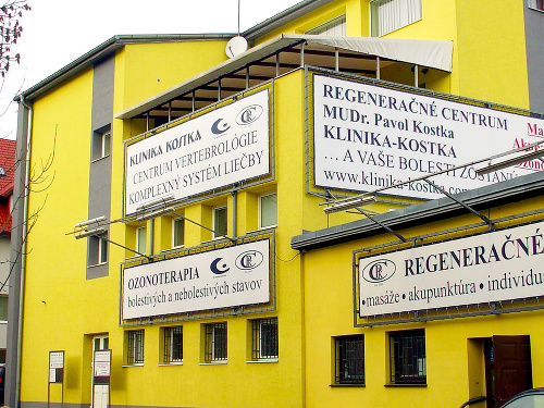 Kliniku miliónového maséra Pavla Kostku v Spišskej Belej. 