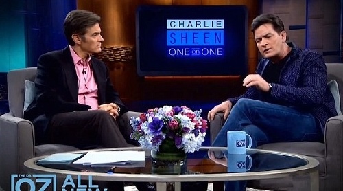 Charlie porozprával o svojom rozhodnutí v šou televízie NBC.