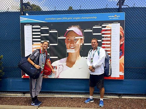 Juniorka Mihalíková si na Australian Open zahrala vo dvoch finále.