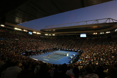 Murray s Djokovičom predviedli opäť fantastickú tenisovú šou.