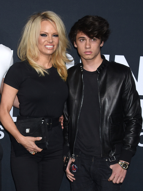Pamela a jej mladší syn Dylan.