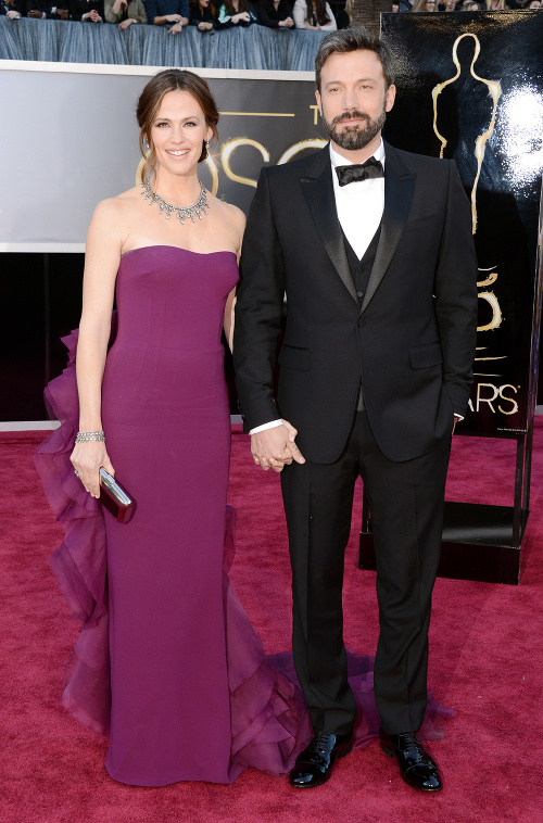 Jen a Ben na Oscaroch v roku 2013.