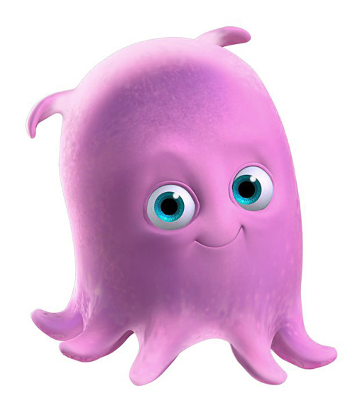 Takáto chobotnička sa objavila v rozprávke Hľadá sa Nemo.