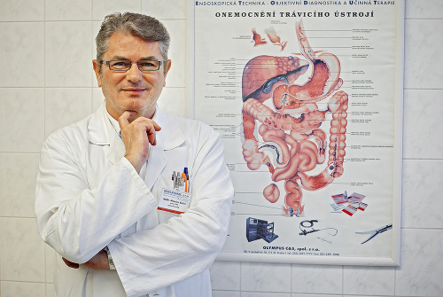 Miloš Bubán, primár, internista - gastroenterológ.