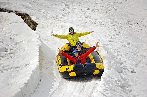 Snowrafting, Štrbské pleso