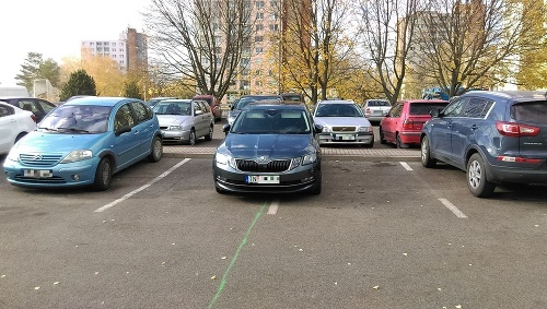 Na parkovanie vodiča v Trenčíne sa nedá pozerať.