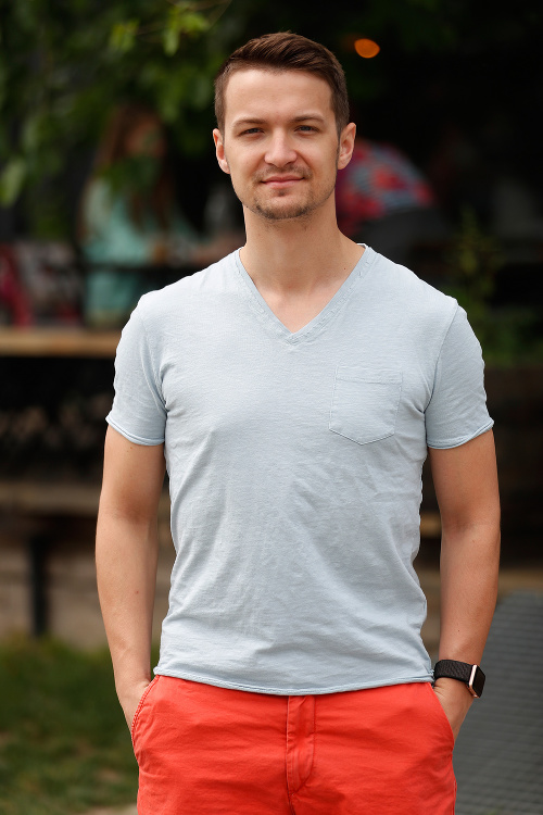 Viktor Vincze (27), moderátor