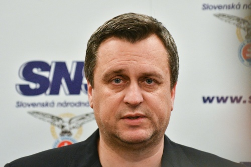 Predseda Slovenskej národnej strany (SNS) Andrej Danko