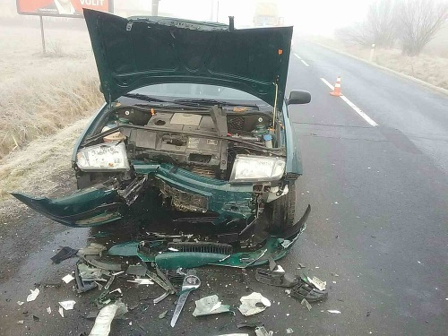 Dopravná nehoda 6 vozidiel v Lučenci 