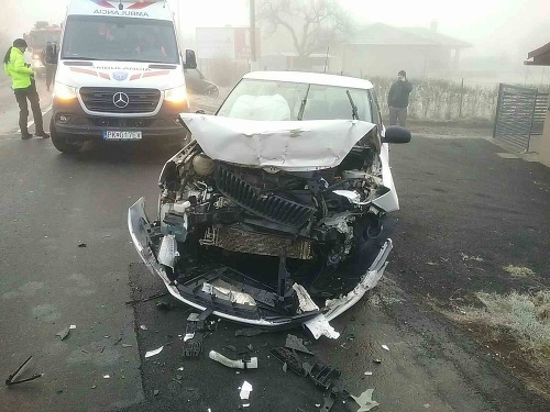 Dopravná nehoda 6 vozidiel v Lučenci 